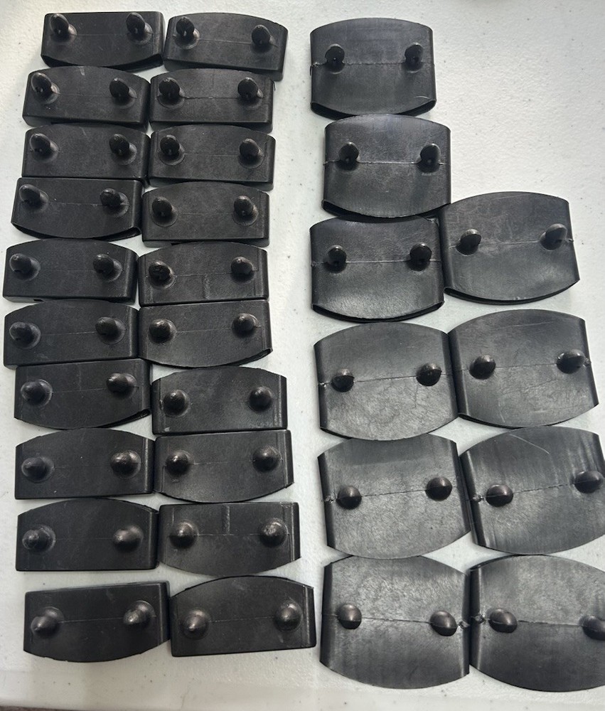 1 Pack Black Plastic Replacement Bed Slat Plastic Center/End Caps Holder