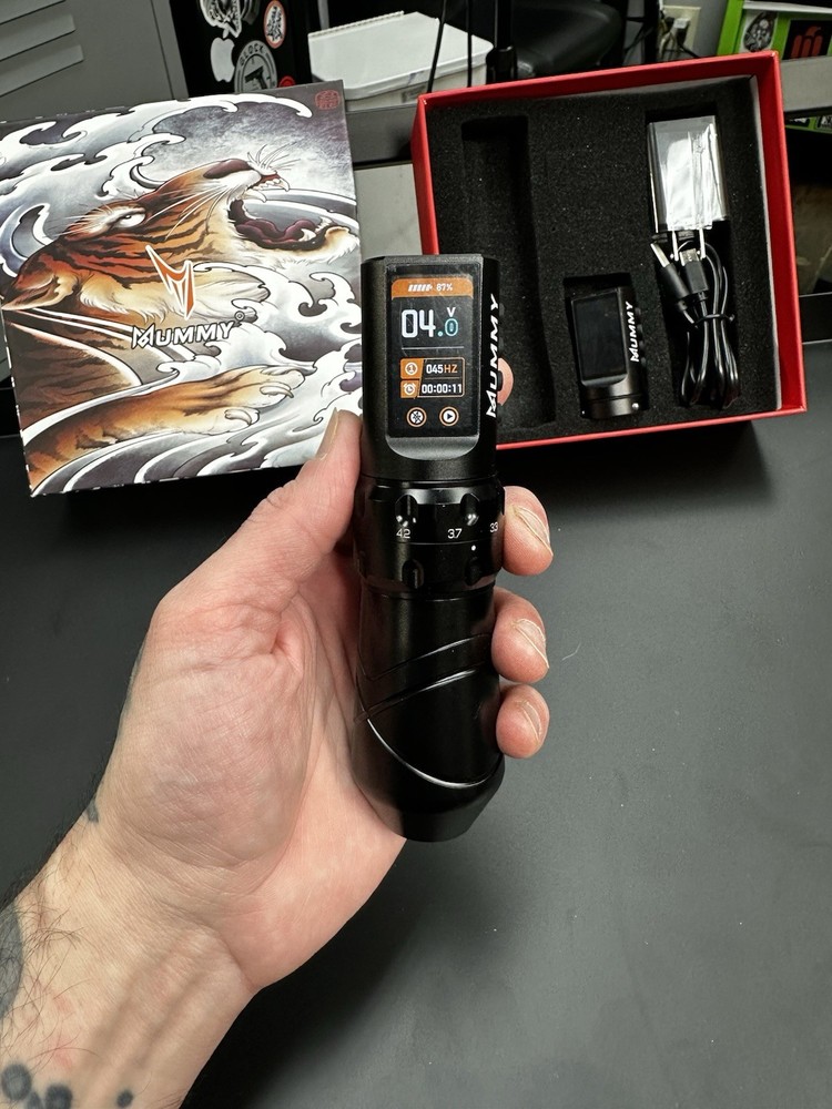 sphinx mummy tattoo machine