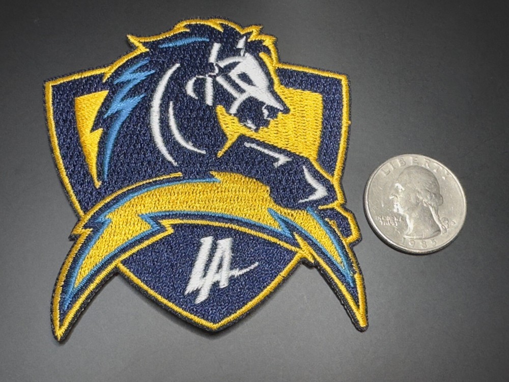Los Angeles Chargers Embroidered Iron On Patch