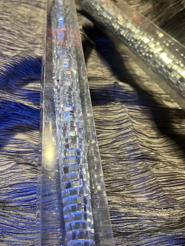 Mirror Ball Icicle Ornament 4 Piece Set