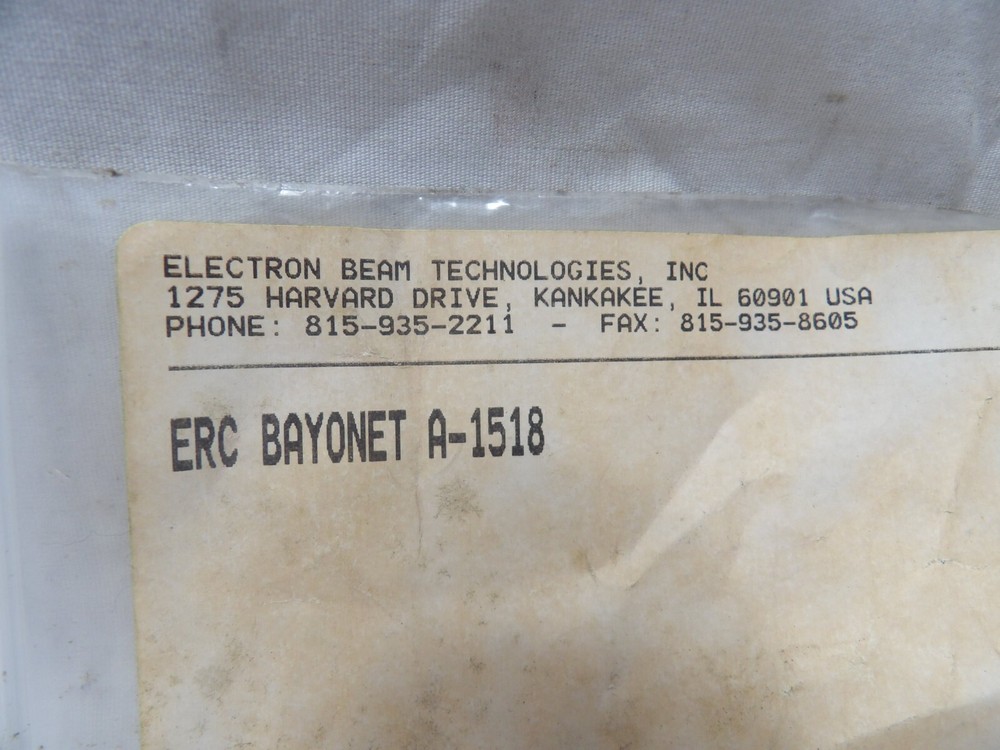 Electron Beam Technologies ERC Bayonet A-1518