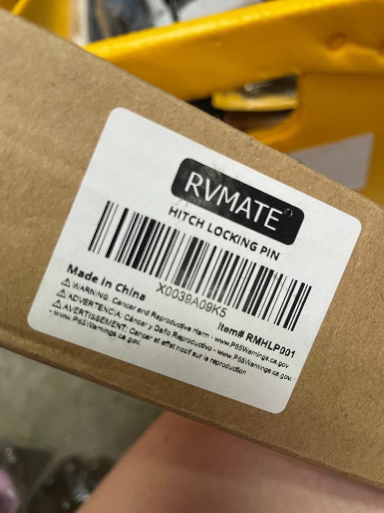 RVMate Hitch Locking Pin