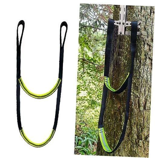 CRAFTJOY 2-Step Climbing Stick Aider, Tree Stand Steps,with Reflective Layer