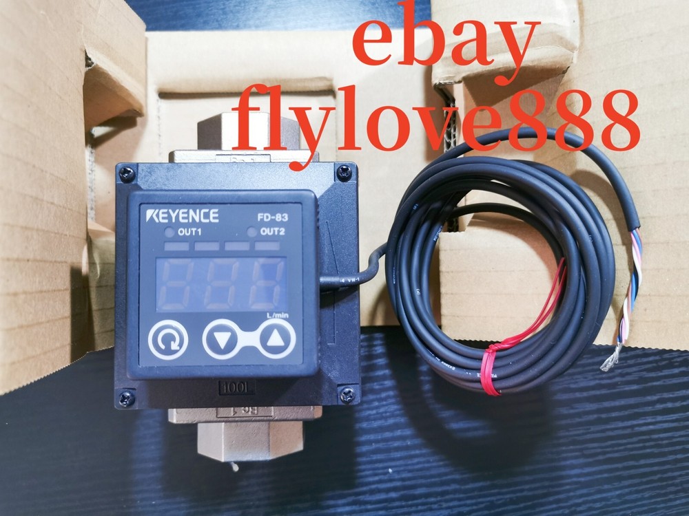KEYENCE FD-83 Liquid flow meter brand new DHL