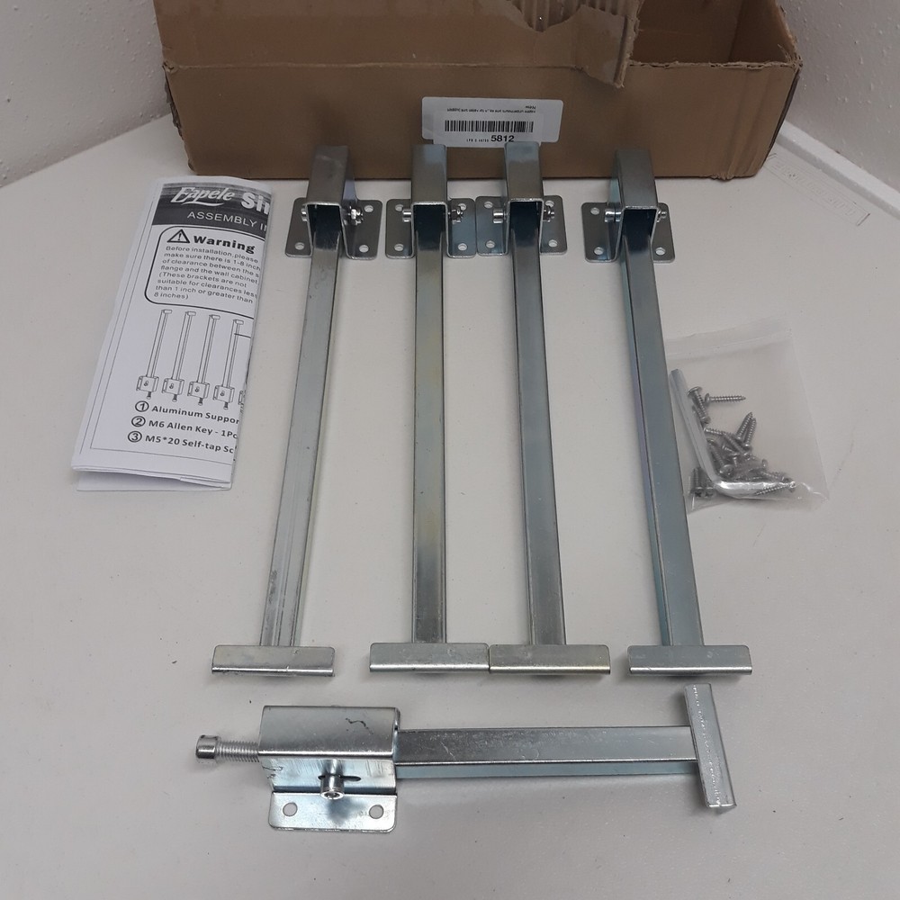 Undermount Sink Repair Kit Sink Brackets Fallen Sink Support 5pcs Support Rods