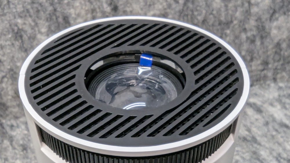 Android F300 White Ultra HD High Dynamic Range Smart Projector + HDMI Cable