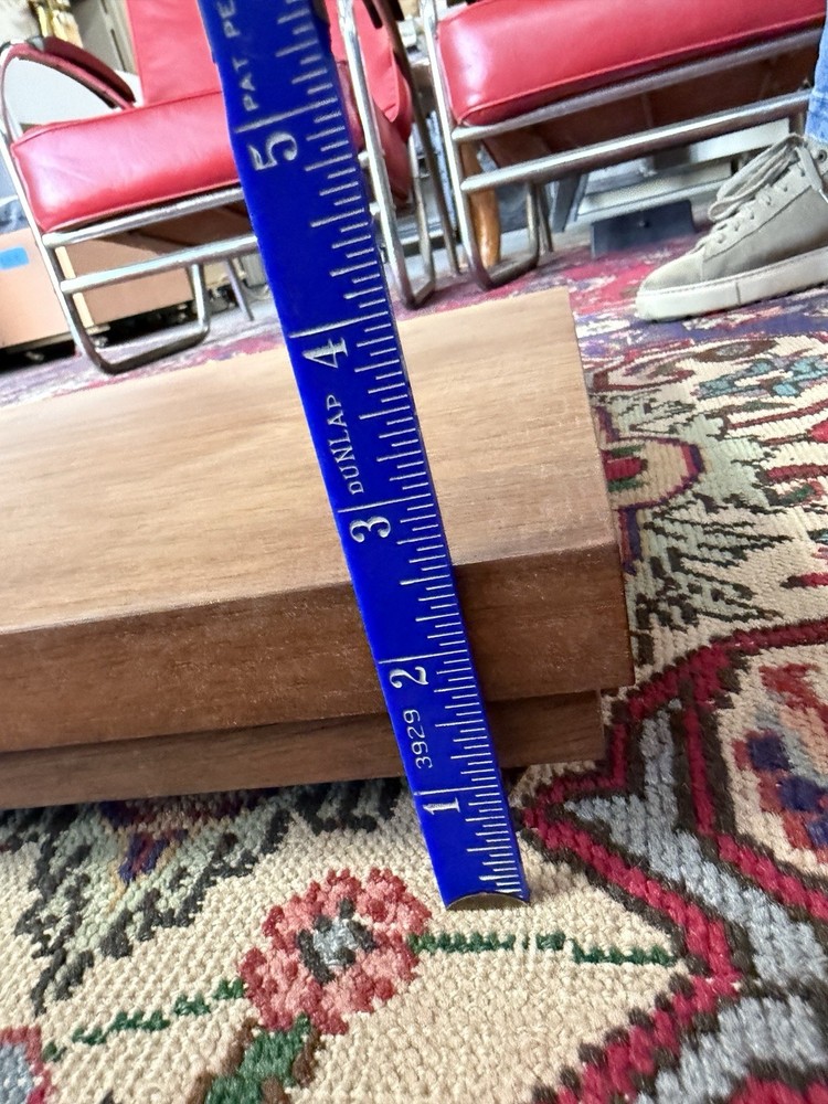 Walnut Speaker Isolation Plinth Audiophile Vibration Control Base Footed