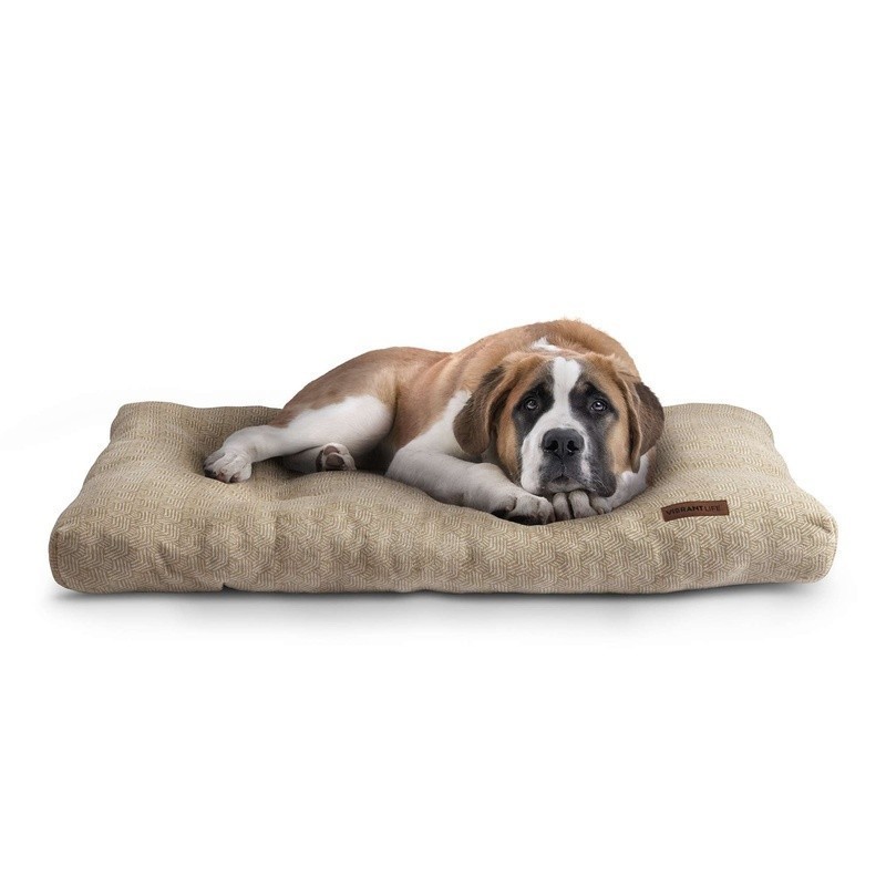Extra Large Tufted Plush Dog Bed Comfortable Durable Easy Access Lightweight New