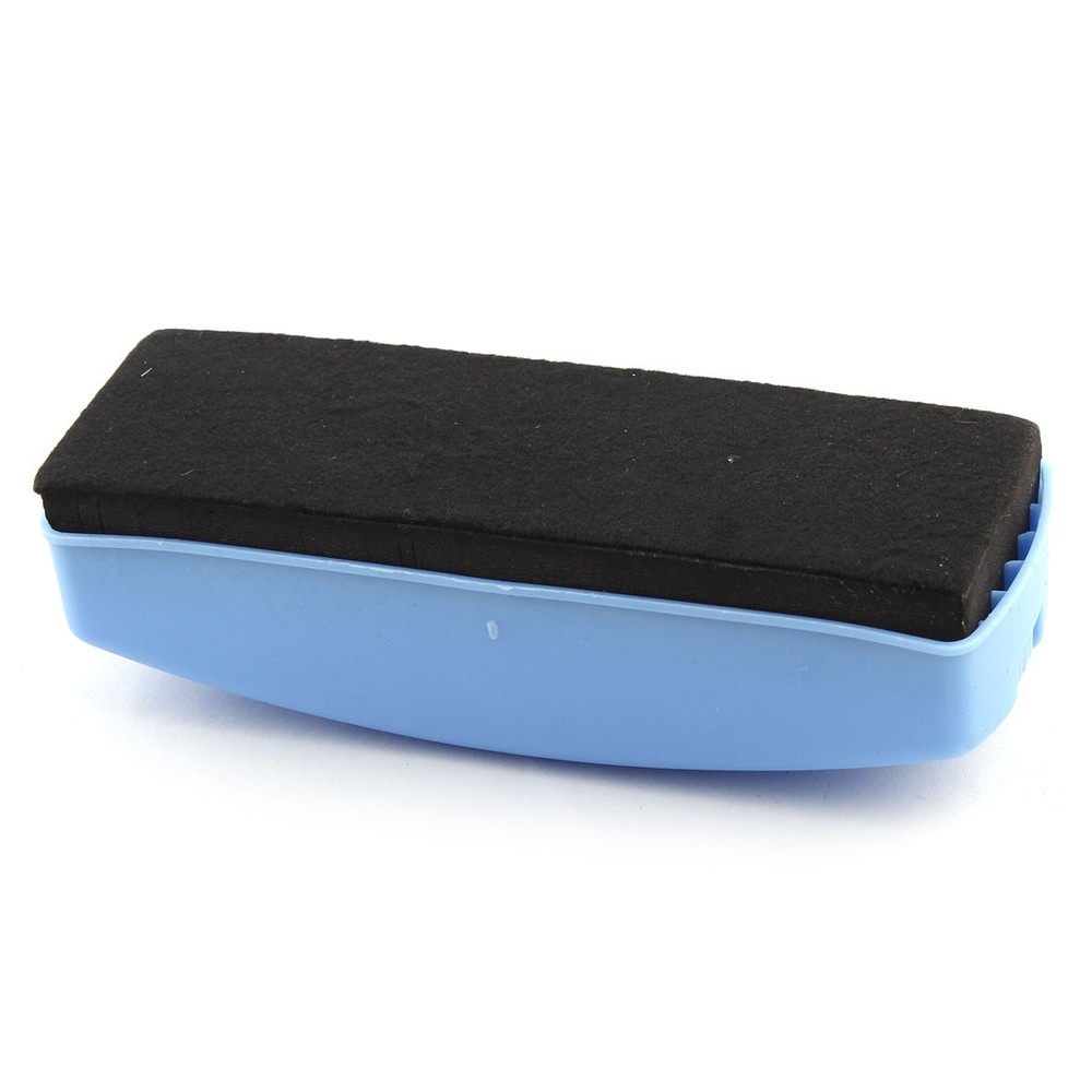 Teaching Blackboard Plastic Shell Eraser Cleaner Blue Black