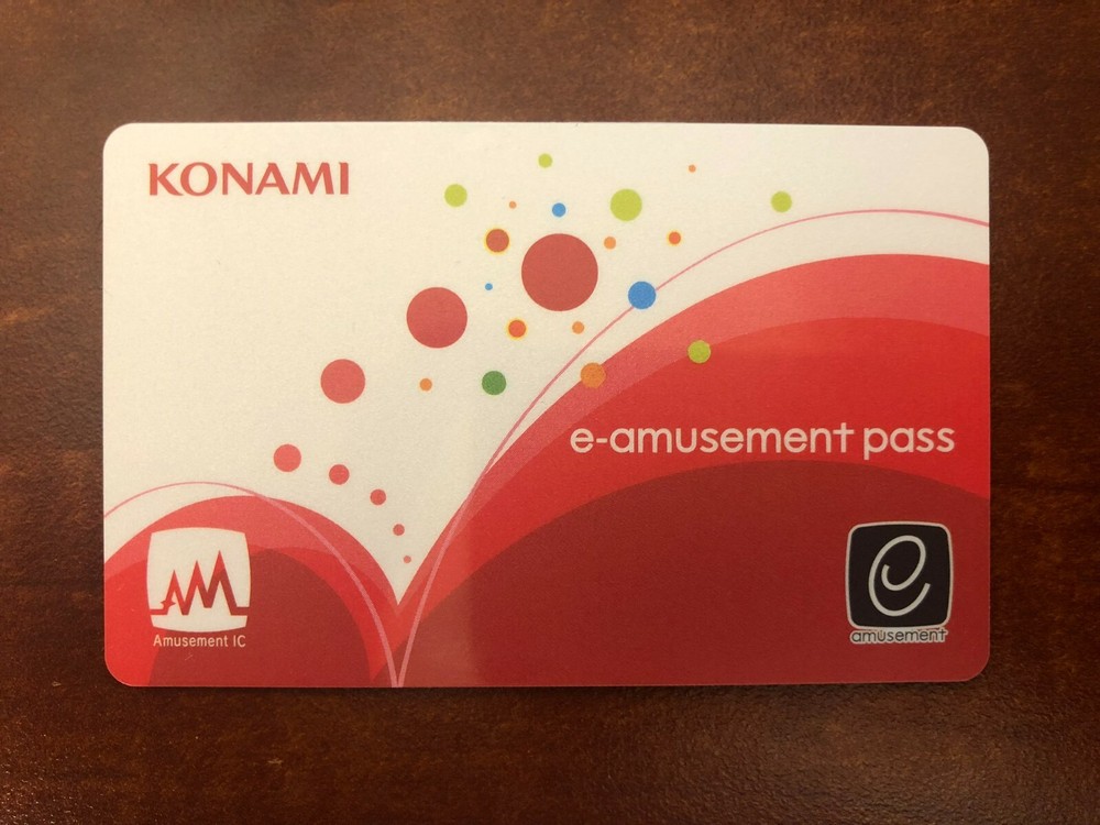 Konami E-Amusement Pass - Amusement IC - Arcade Card, e-Amuse