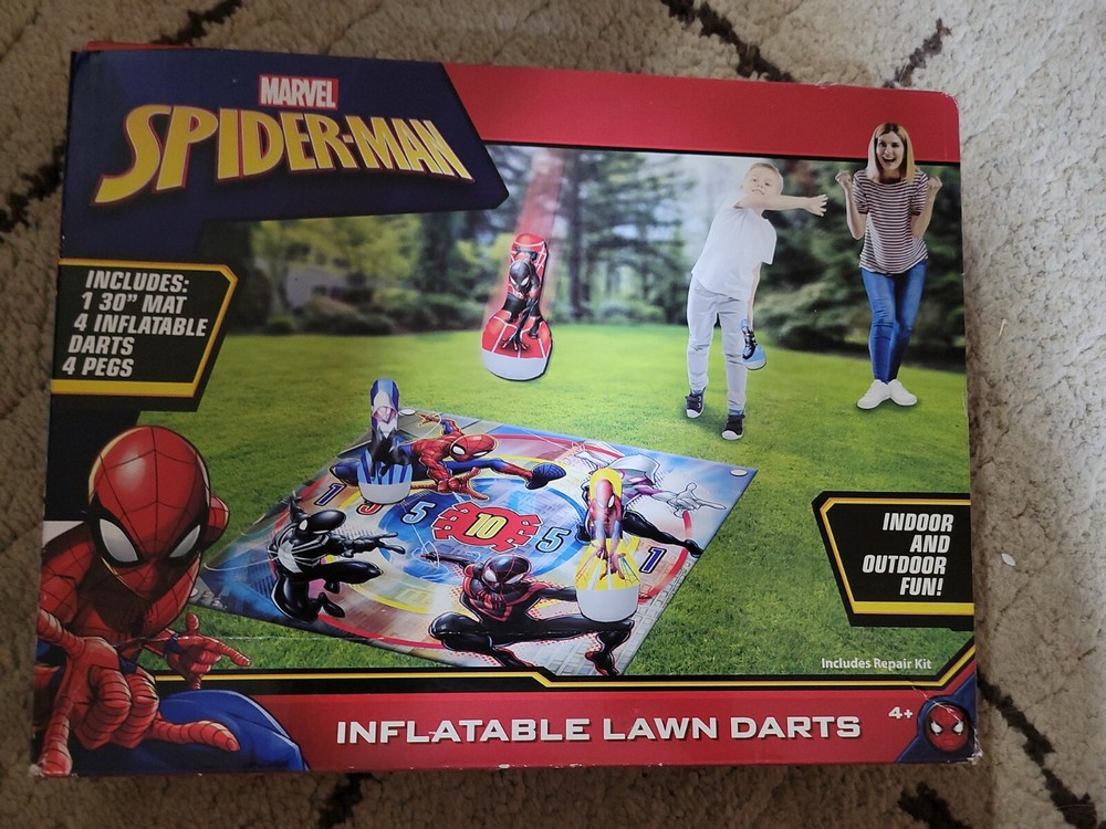 Marvel Spider-man Inflatable Lawn Darts