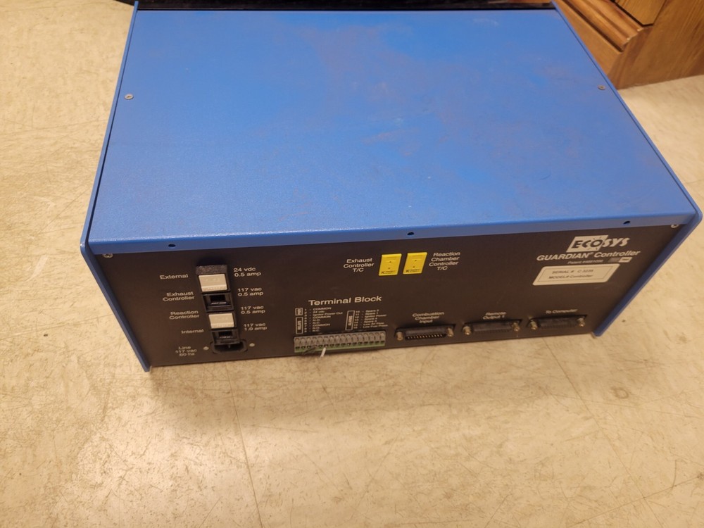 18731 ECOSYS GUARDIAN BURNBOX CONTROL CONTROLLER used