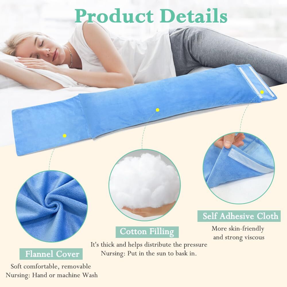 Lumbar Support Pillow for Sleeping Lower Back Sciatic Nerve Pain Relief