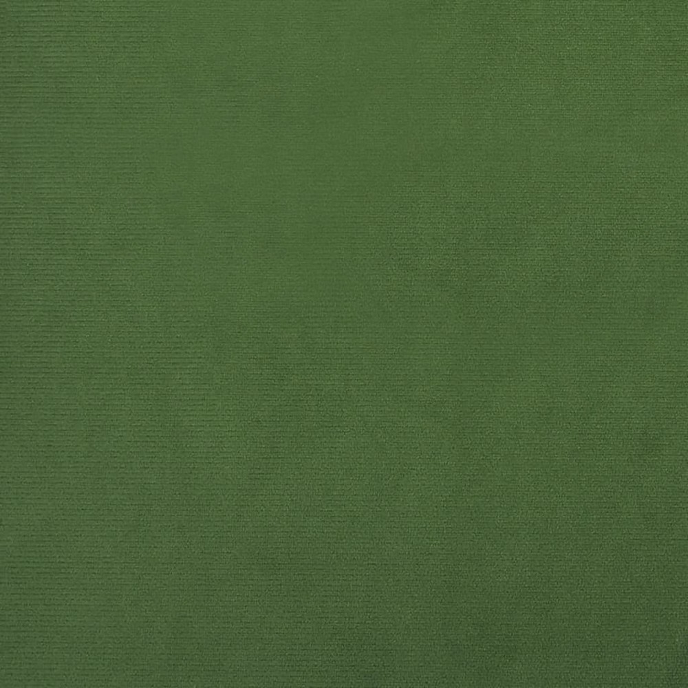 Sofa Bed Dark Green Velvet (100% polyester) Standard