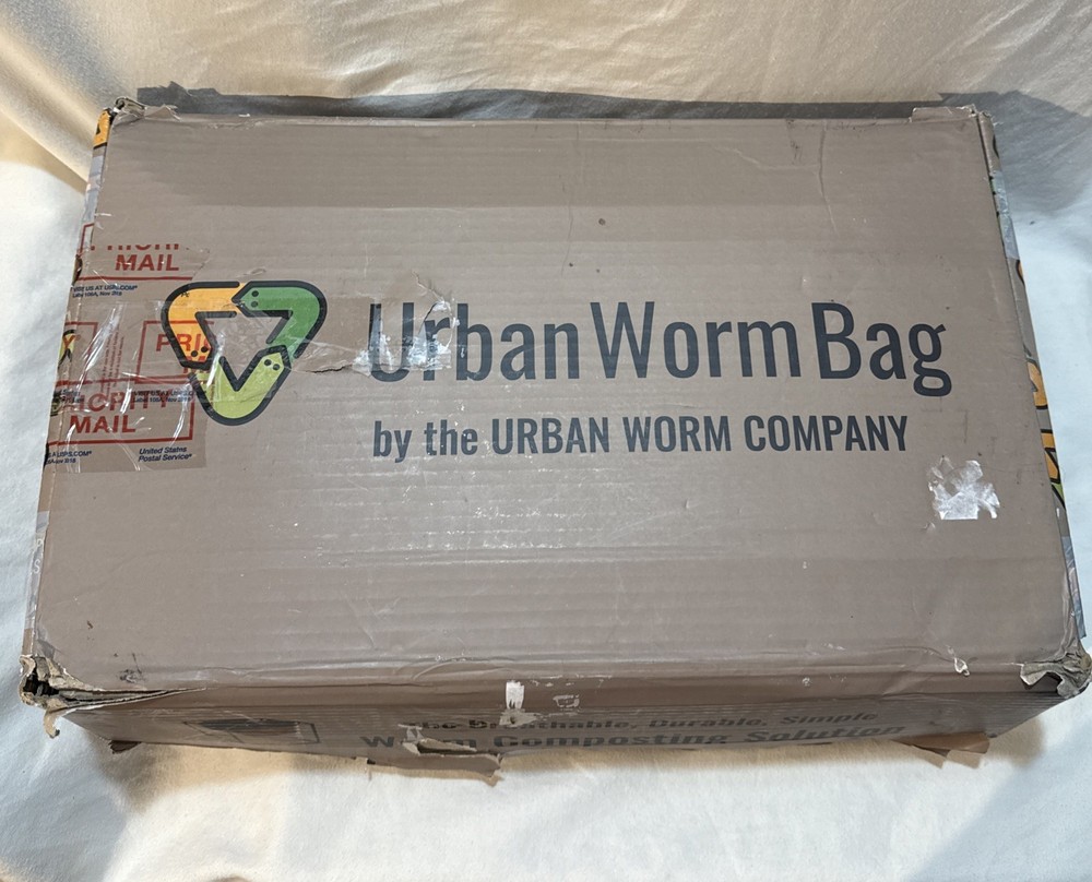 Urban Worm Unused Bag Composting System Breathable Fabric Bin