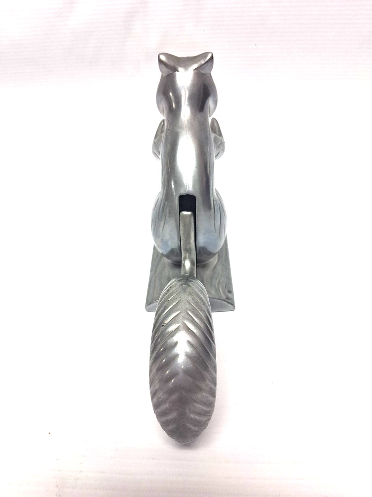Squirrel Nutcracker Nut Cracker Mechanical Cast Aluminum Vintage