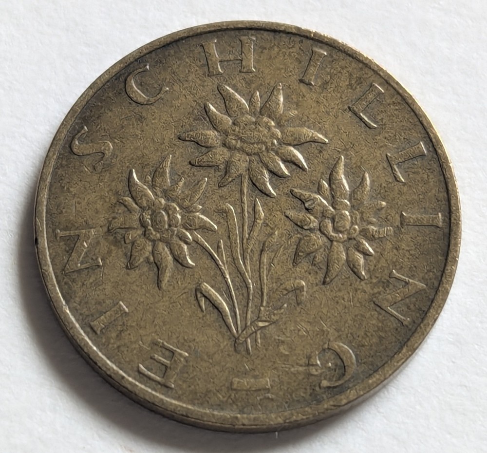 Austria, 1976, 1 Shilling