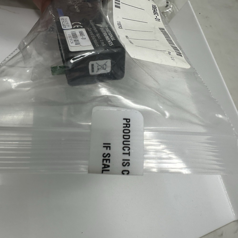 National Instruments Accelerometer NI SCC-ACC01 Input 4 mA Current Excitation