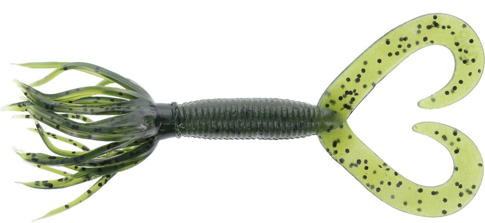 Gary Yamamoto 4 Inch Double Tail Hula Grub - 10 pack