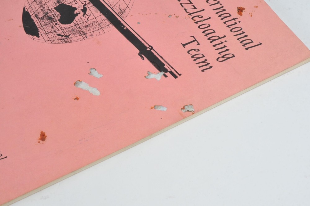 US International Muzzleloading Team Shooting Manual 1986 - Target Black Powder