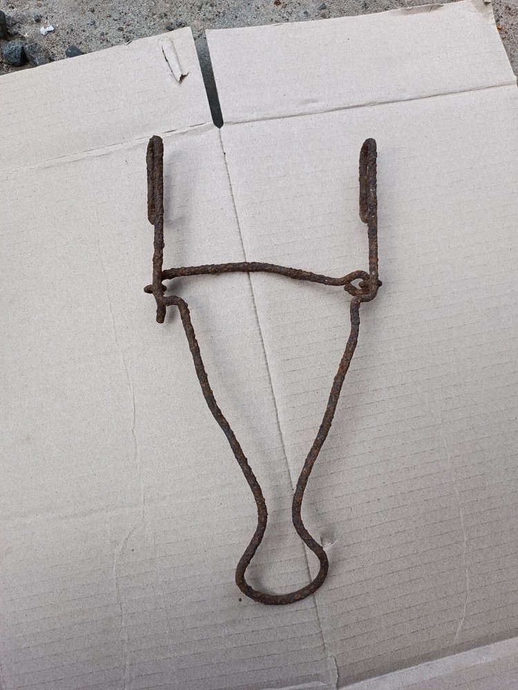 WWII WW2 german original iron belt hook