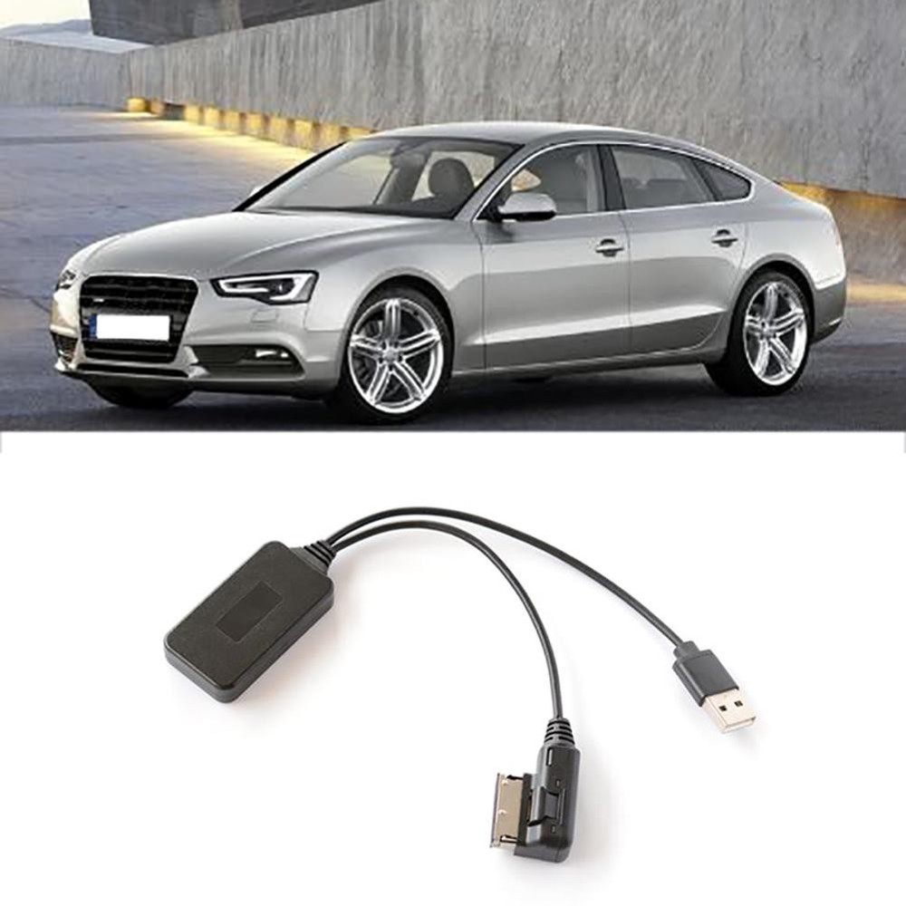 Bluetooth USB AUX Audio Cable Adapter Wireless Module For Audi A4 A5 A6 A8 Q7 S