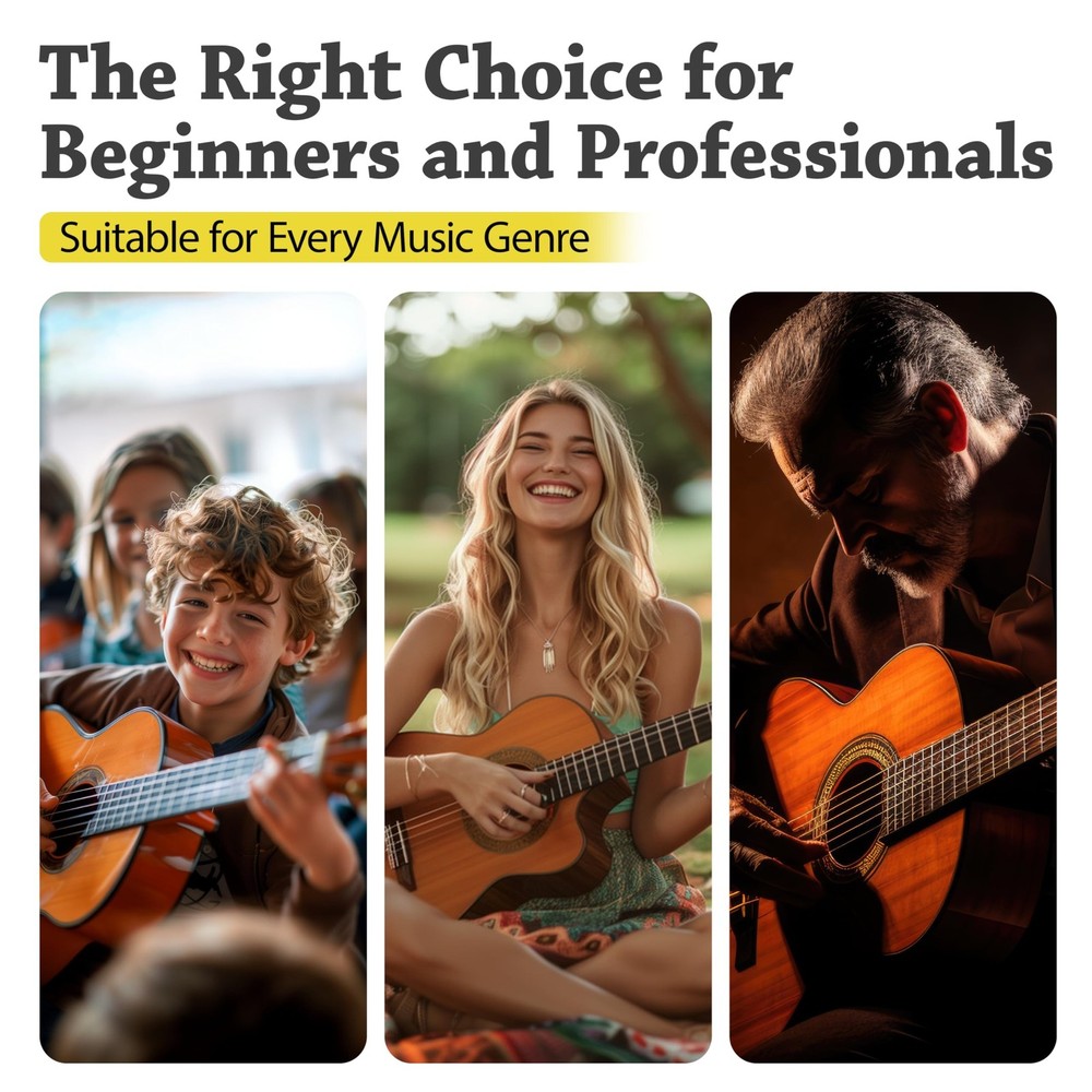 Belfort Classical Guitar Strings Nylon - Classical Nylon Strings Coated in Si...