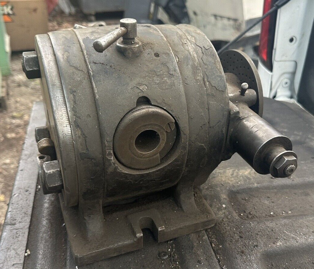 11" Dividing Head Incomplete Gear / Handle Driven Milling Machine Tool Accessory