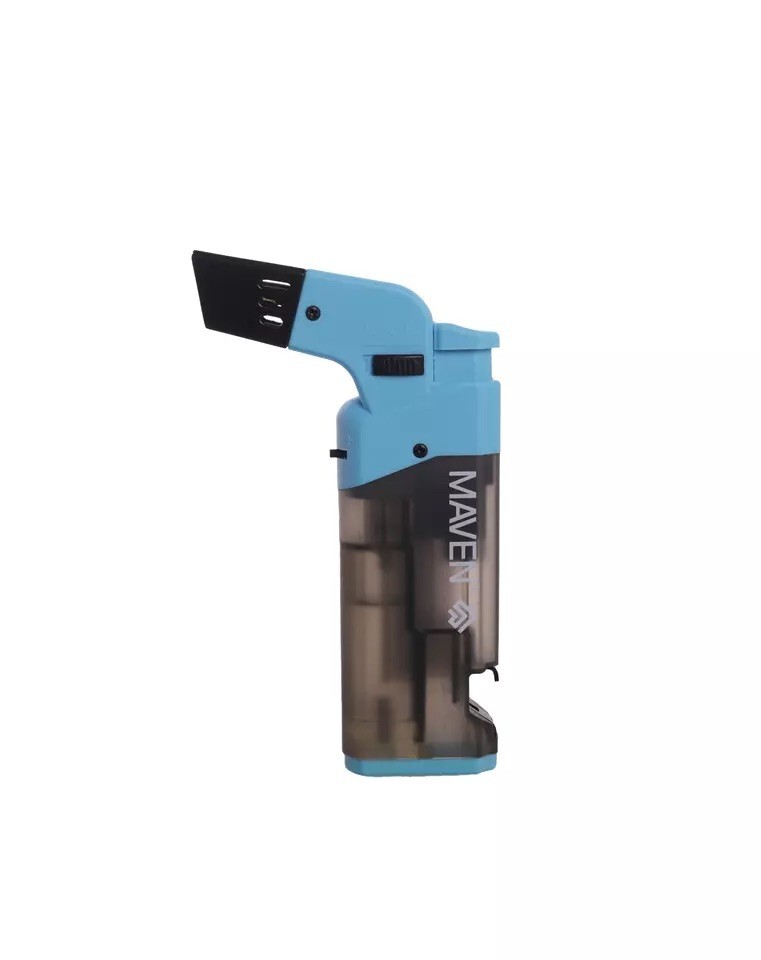 New Maven Popper Multi Purpose Pocket Torch Lighter - Blue