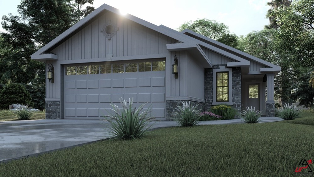 BLUEPRINTS PRAIRIE HOUSE PLAN ARCHUP #128