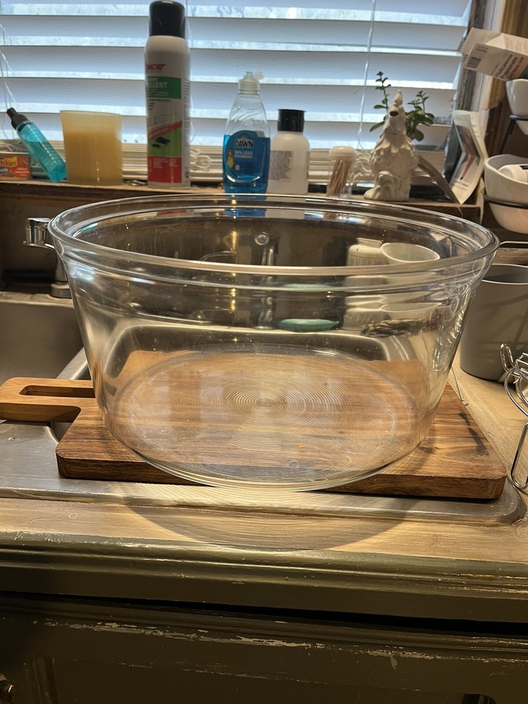 SHARPER IMAGE Super Wave Oven Replacement Glass Bowl And Holder