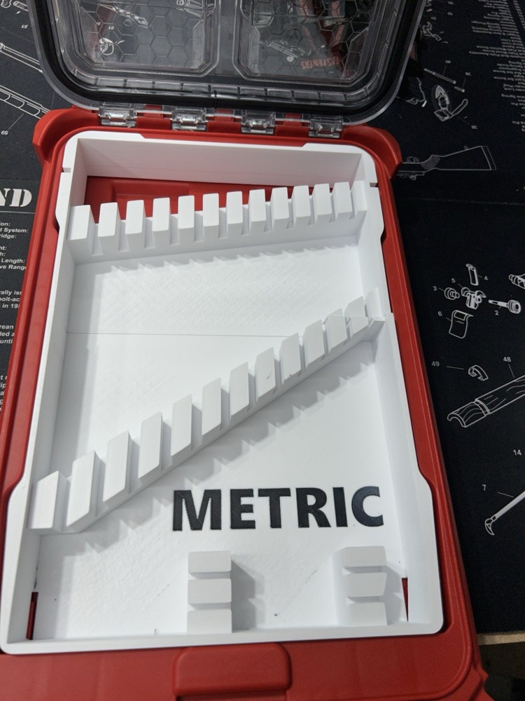 Spanner Wrench Inserts For Low Profile Packout