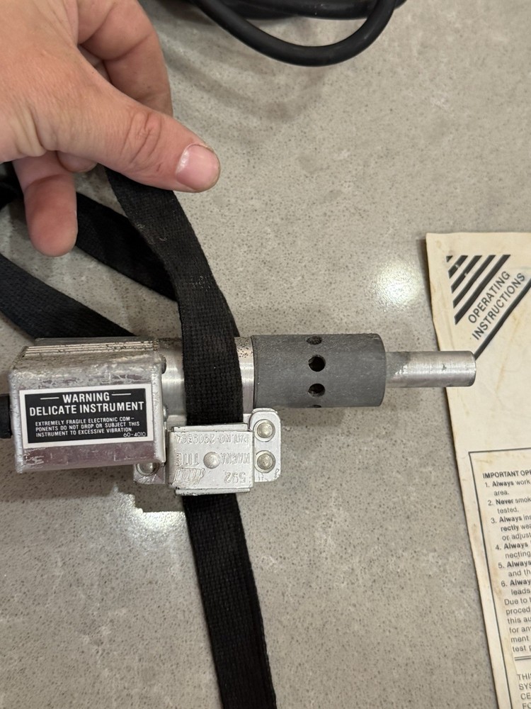 Kal Equip R-89 Portable Exhaust Analyzer - Read Description