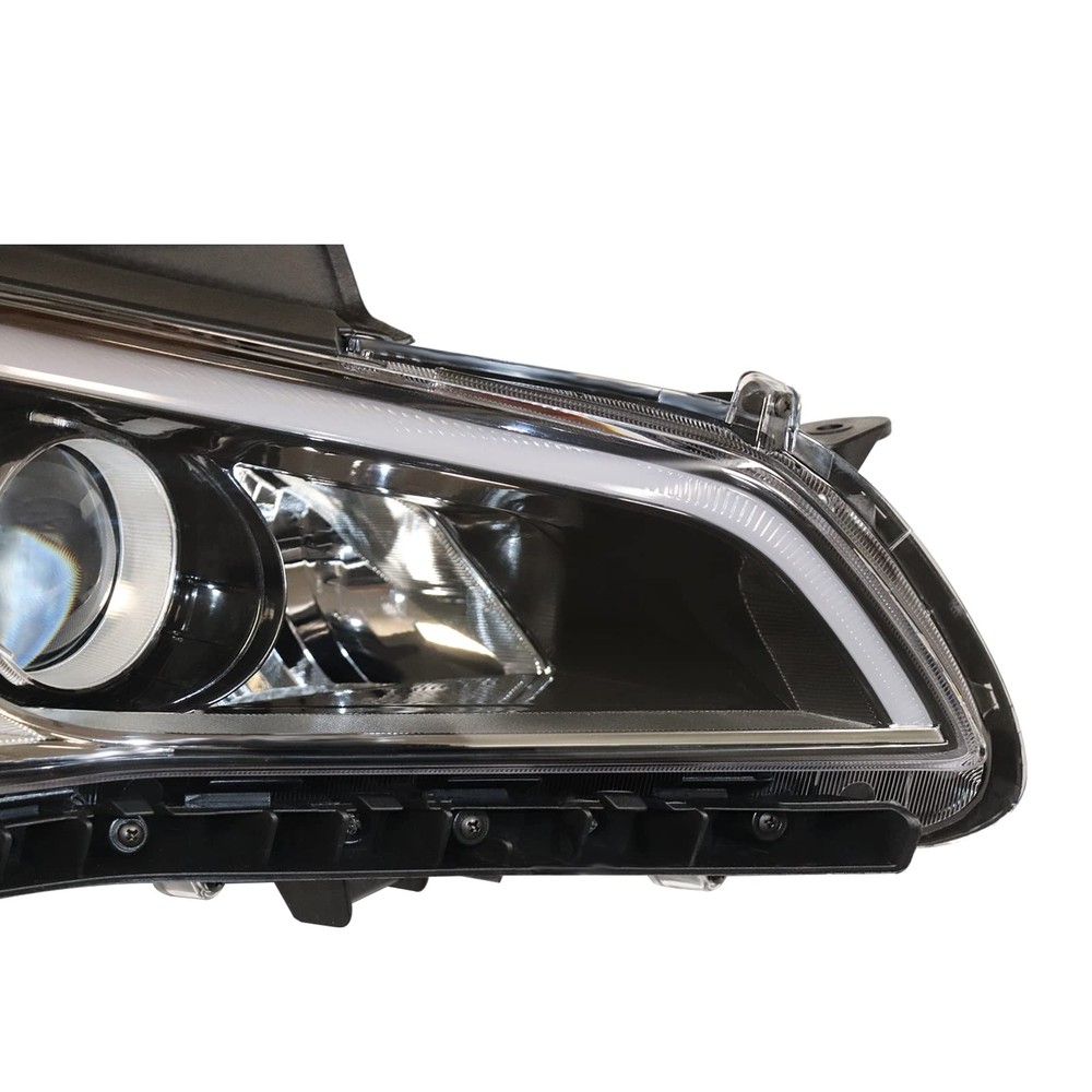 Halogen Headlight Assembly for 2015-2017 Sonata Right Passenger Side DRL