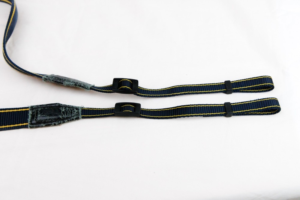 Zenza Bronica camera strap vintage