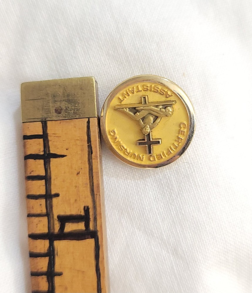 Certified Nursing Assistant Lapel Pinback 1/10 10K