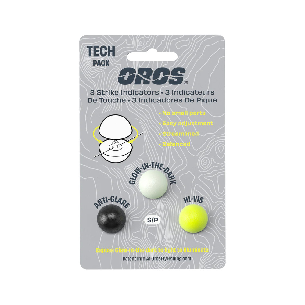 3-Pack Tech Pack Oros Strike Indicators: Small
