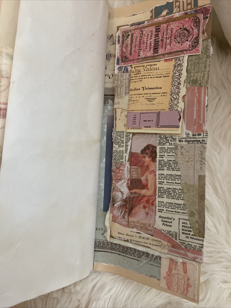 Long Thin Junk Journal Handmade
