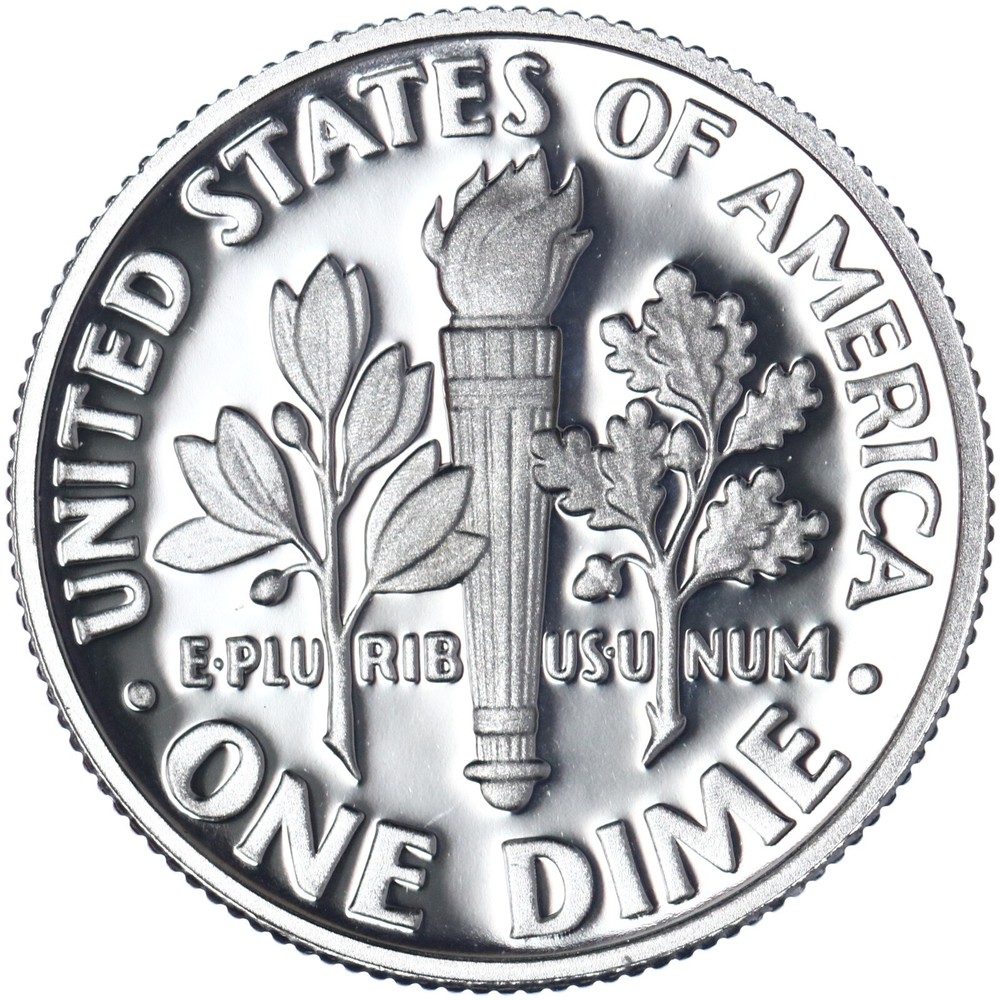 2021 S Roosevelt Dime Gem DCam Proof CN-Clad