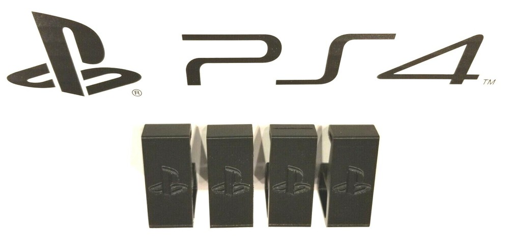 PS4 PRO Riser Low Feet  -  Helps Improve Cooling - 3D Printed