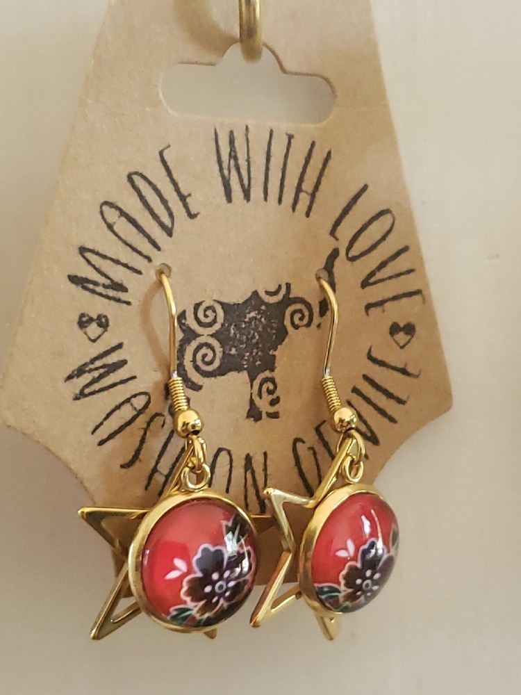 Hand Crafted Hmong Inspired Earrings