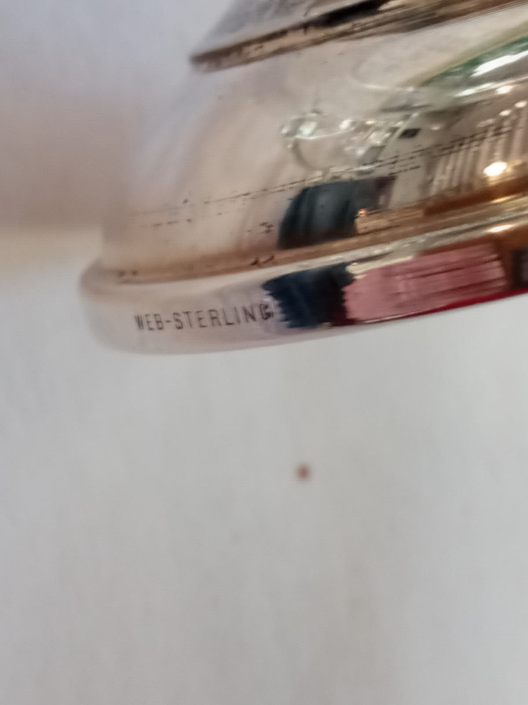 Web Sterling Silver Sauce Bowl or Pitcher