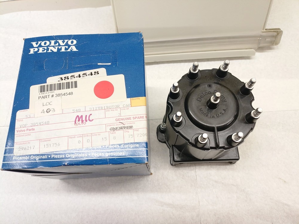 3854548 Volvo Penta Distributer Cap