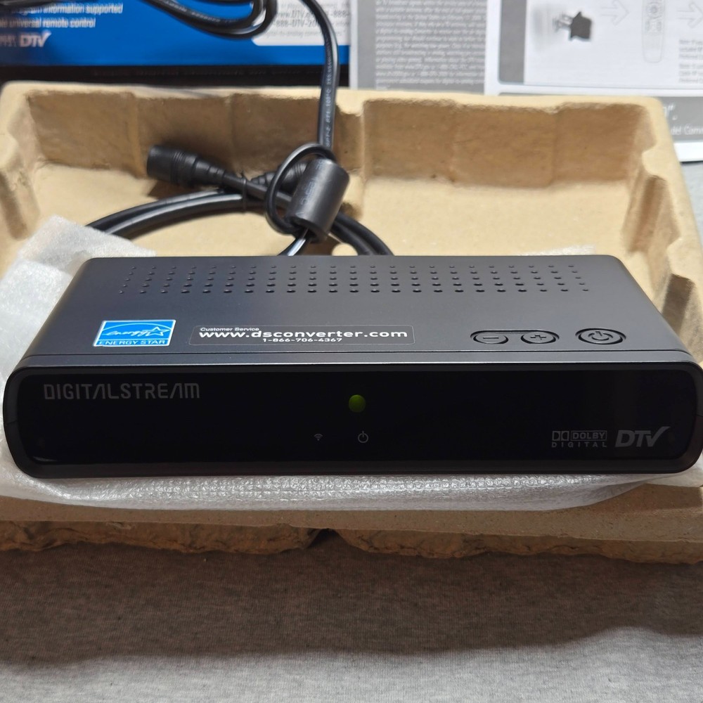 DTX9950 Digital Stream Analog Pass-Through DTV Converter Box