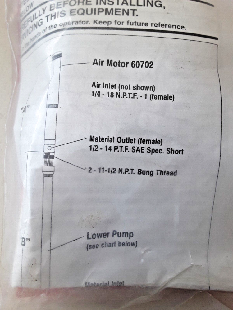 ARO - KIT, TRANSFER PUMP P/N 637029