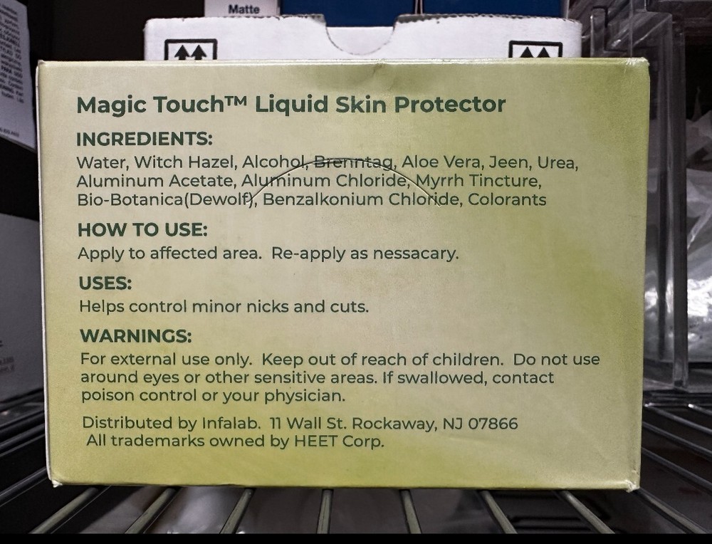 InfaLab Magic Touch Liquid Skin Protector -12 Bottles Display
