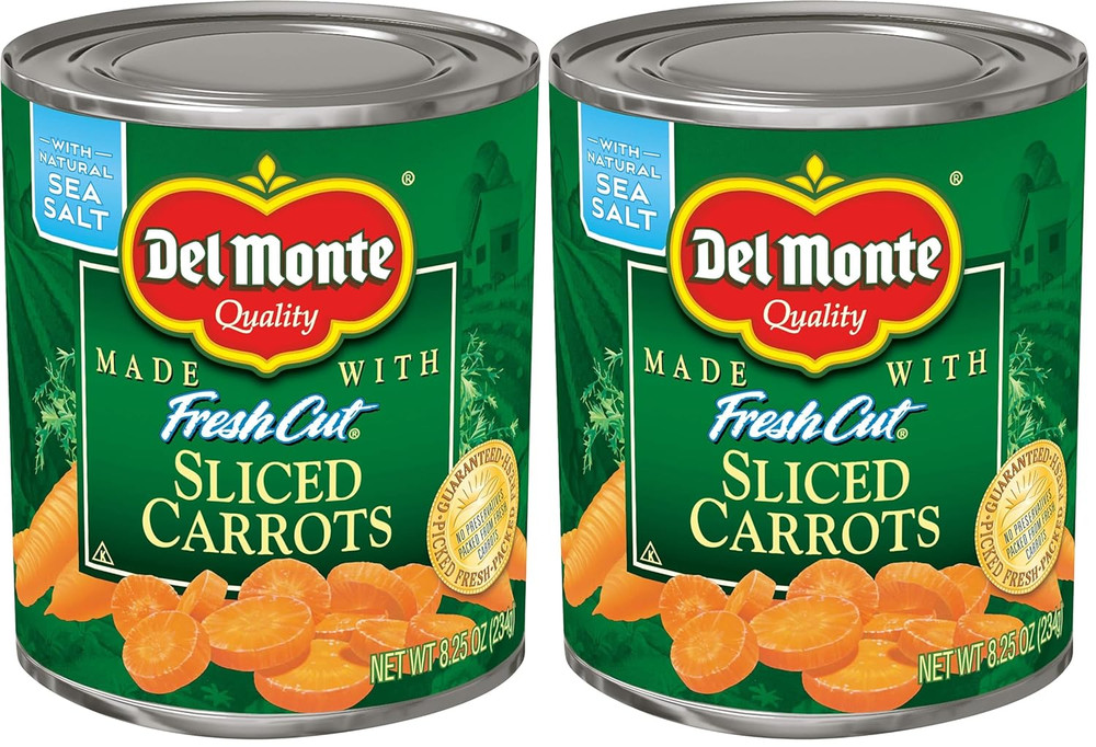 Sliced Carrots, 8.25 Oz (Pack of 2)