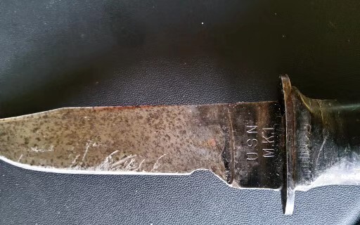 Original ww ll (1939-1945) US Navy Combat Knife