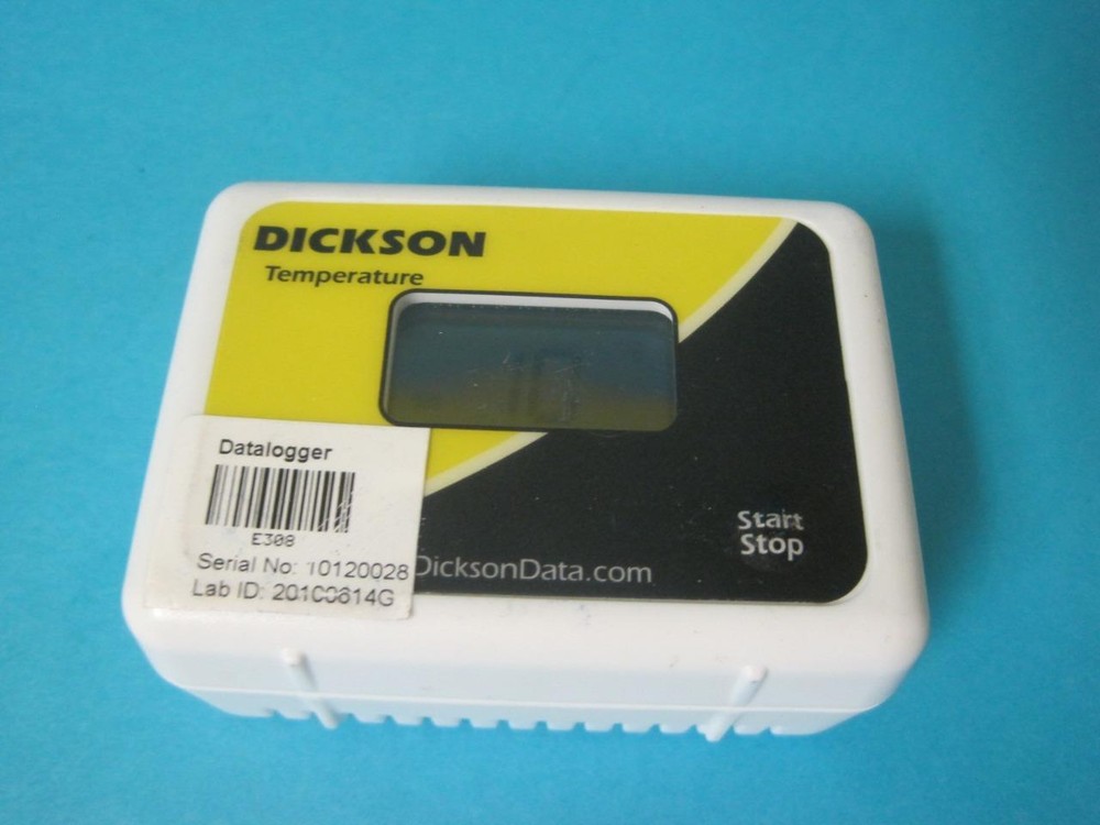 DICKSON SP425 TEMPERATURE DATA LOGGER WITH DIGITAL DISPLAY START & STOP USED