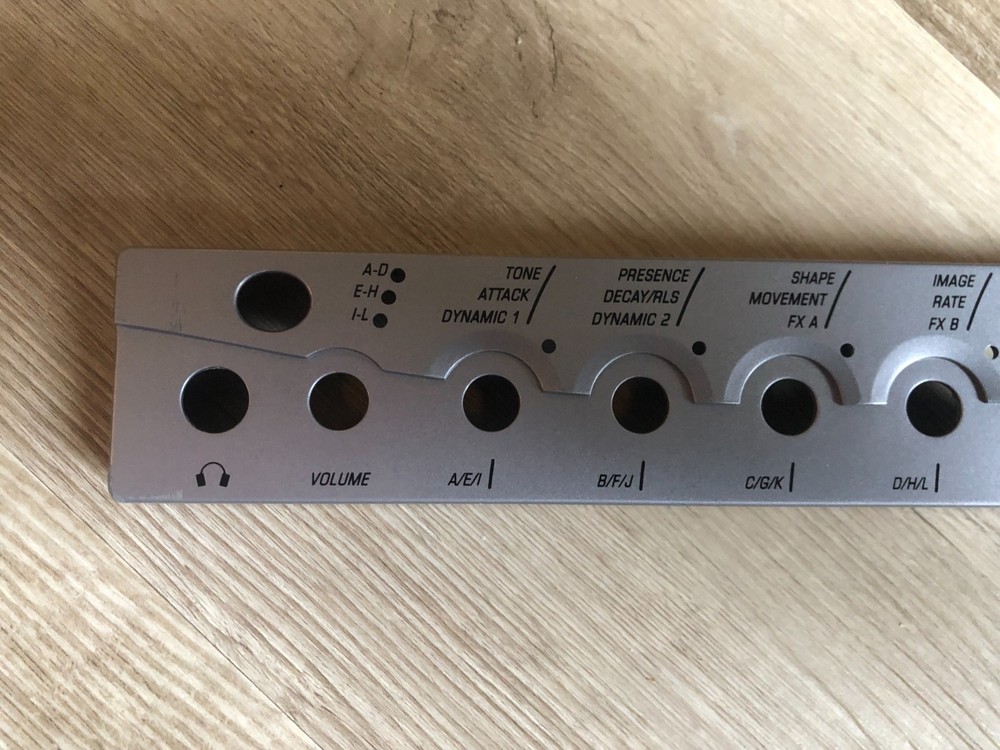 Faceplate E-MU Virtuoso - Replacement Parts